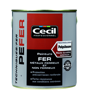PEINTURE FER PEFER ANTHRACITE MAT 2,5L